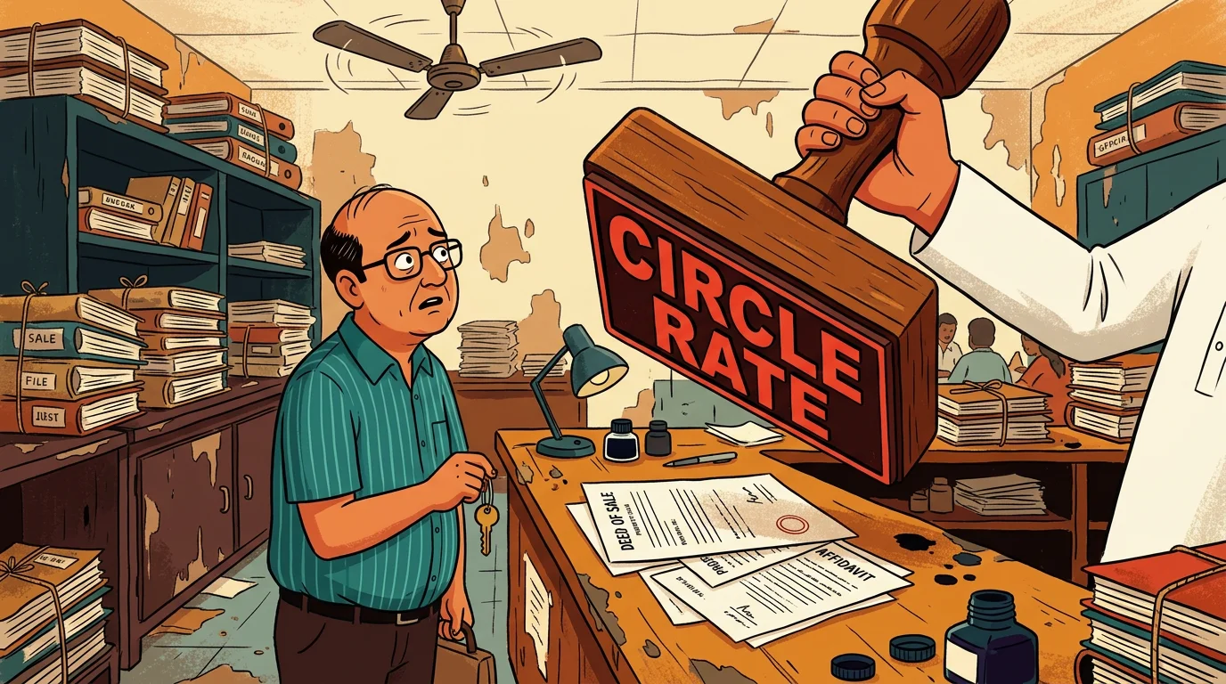 Circle Rate, Market Value, and Stamp Duty: What Every Property Seller Must Know