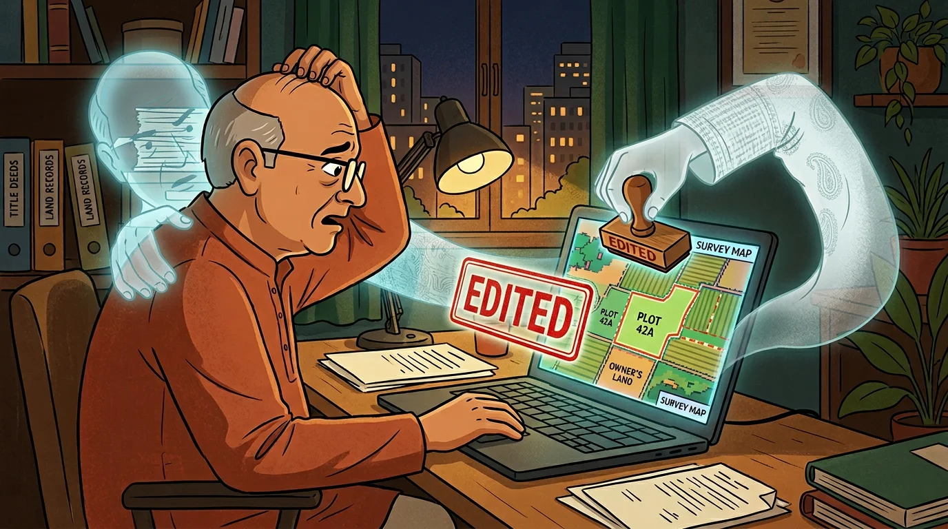 Your Digital Land Records Can Change Without You Knowing. Here's How to Catch It.