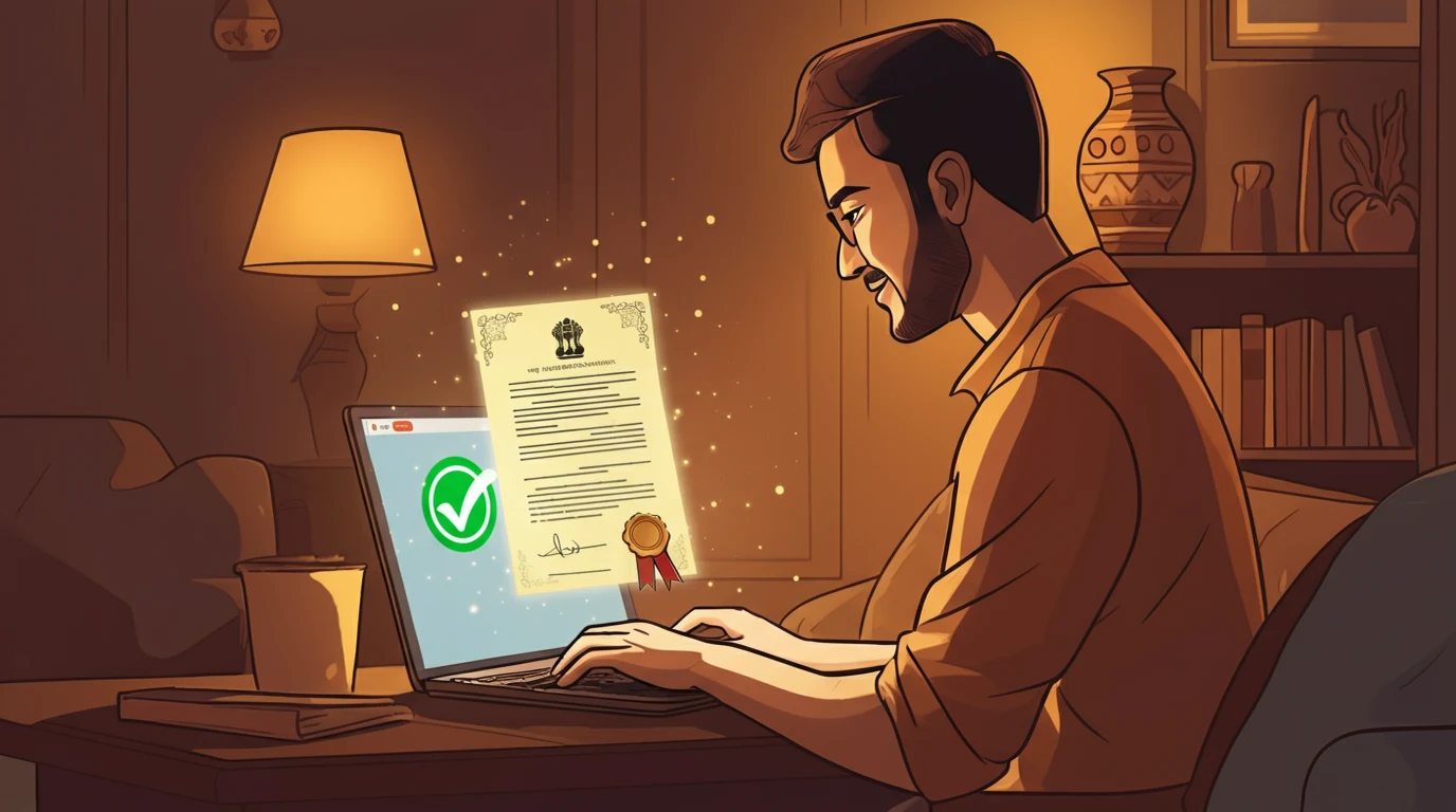 How to Get an Encumbrance Certificate Without Visiting India