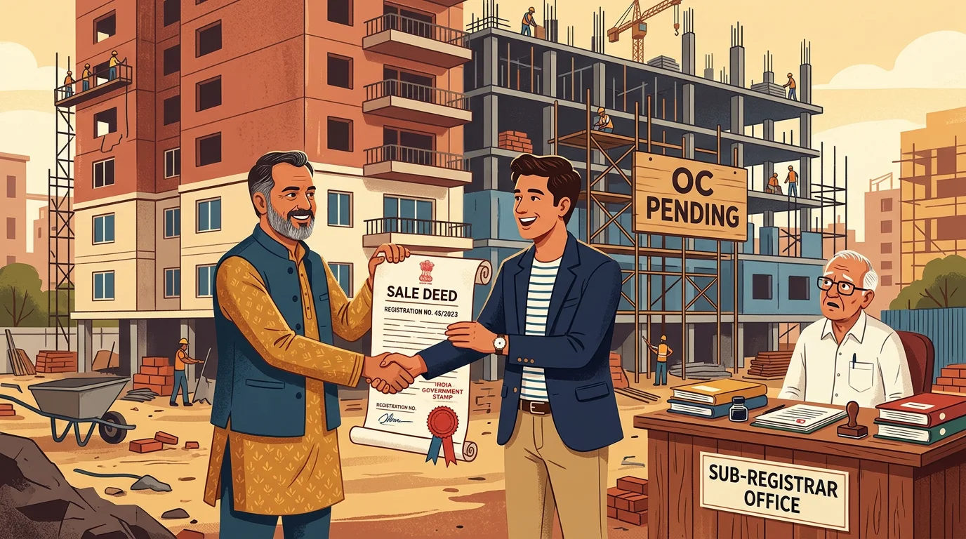 Can Sale Deed Be Registered Before Occupancy Certificate in Gujarat?
