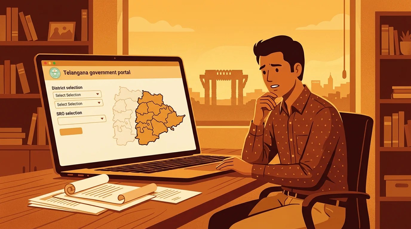 Checking Property Records in Warangal, Karimnagar, Nizamabad and Khammam on IGRS Telangana